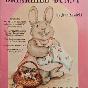 Briar Hill Bunny Folk Painting Instruction And Designs By Jean Zawicki 1991 Maga